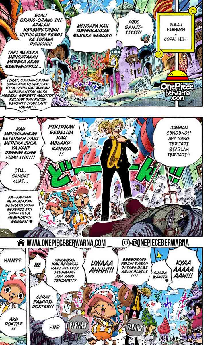 One Piece Berwarna Chapter 615